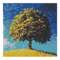 ClickBrickArt Signature Baum 46