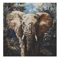 ClickBrickArt Elefant 70